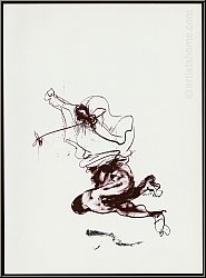 Paul Rebeyrolle: Homage Maeght, Original Lithograph 1982