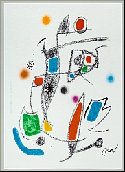 Joan Miro: Maravillas, Miracle in Miro's Garden, Original Lithograph 'Dragonfly' 1975 - Images, Rare Prints