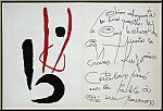 Joan Miro: Dog Barking at the Moon 1952, Original Lithograph Mourlot