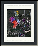 Marc Chagall: Night in Paris 'La nuit  Paris' 1954, Lithograph for Derriere le miroir 66-67-68, title page