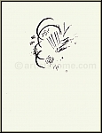 Marc Chagall: Sarah and the Angels, Original Lithograph Verve Bible, 1960 - Back Page image | Original Prints