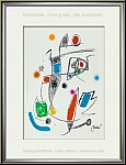 Joan Miro: Maravillas, Miracle in Miro's Garden, Original Lithograph 'Dragonfly' 1975 - Genuine graphic works