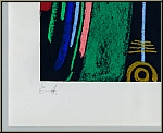 Max Ackermann: 'Energy - Fortissimo' 1973 Original Serigraph (Silkscreen Print) signed - Image: artist's proof