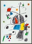Joan Miro: Maravillas, Miracle in Miro's Garden, Lithograph 