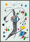 Joan Miro: Maravillas, Miracle in Miro's Garden, Lithograph 