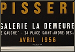 Le Corbusier: Tapisseries, 1956, Galerie La Demeure, Lithograph by Mourlot - Image: Original Exhibition Poster