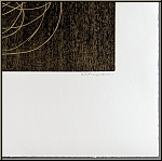 Anna-Eva Bergman: 'La vie' 1974, Original Woodcut for 'L'Or de vivre' (Gold of Life), signed - image signature