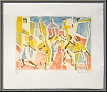 Eduard Bargheer: 'Corpus Christi' (Corpus Domini) 1974, Etching with Aquatint, signed - images graphic works