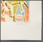 Eduard Bargheer: 'Corpus Christi' (Catholic Christian feast) 1974, Etching with Aquatint - image signature