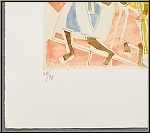 Eduard Bargheer: 'Corpus Christi' (Catholic Christian feast) 1974, Etching with Aquatint - image numbering