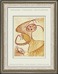 Max Ernst: Homage to San Lazzaro, 1975, Original lithograph with dancing figure - Limited Edition Lithographs