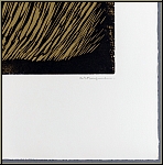 Anna-Eva Bergman: 'Le feu' Fire, 1974 Original Woodcut for 'L'Or de vivre' (Gold of Life) - Images Signature