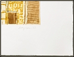 Eduard Bargheer: 'Forio' (Italy, Ischia Island) 1972, Etching and Aquatint, edition of 65 - images signature