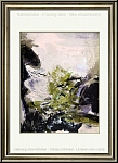 Zao Wou-Ki: 'Paysage' Landscape, 1971, Original Color Lithograph, Mourlot - Original Prints | Graphic work