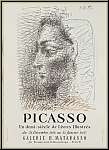 Pablo Picasso: Galerie Matarasso 1956, Portrait of Jacqueline, Poster