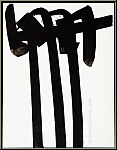 Pierre Soulages: Original Lithograph No. 28, Mourlot, 1970