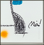 Joan Miro: Maravillas, Miracle in Miro's Garden, Original Lithograph 'Gardener' 1975, Image: printed signature