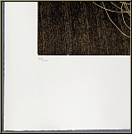 Anna-Eva Bergman: 'La vie' 1974, Original Woodcut for 'L'Or de vivre' (Gold of Life), signed - image numbering