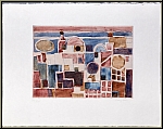 Eduard Bargheer: 'Forio d'Ischia' (Italy) 1973, Etching and Aquatint, signed - images graphic works, prints