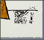 Le Corbusier: 'Les Huits' (The Eights) 1963, Lithograph, Edition of 65 - Monogrammed and dated in printing
