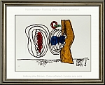Le Corbusier: 'Les Huits' (The Eights) 1963, Color Lithograph, Edition of 65 - Images Original Lithographs